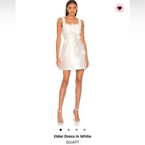 Elliatt Elder Dress in White